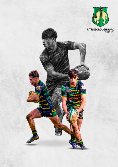 Personalised Rugby Poster
