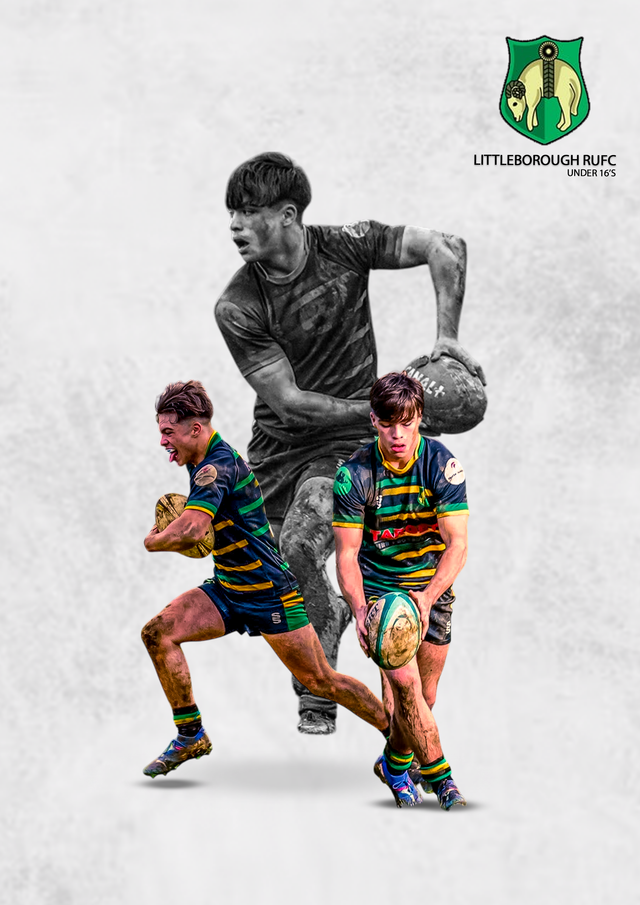 Personalised Rugby Poster