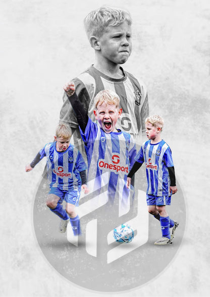 Personalised Football Poster
