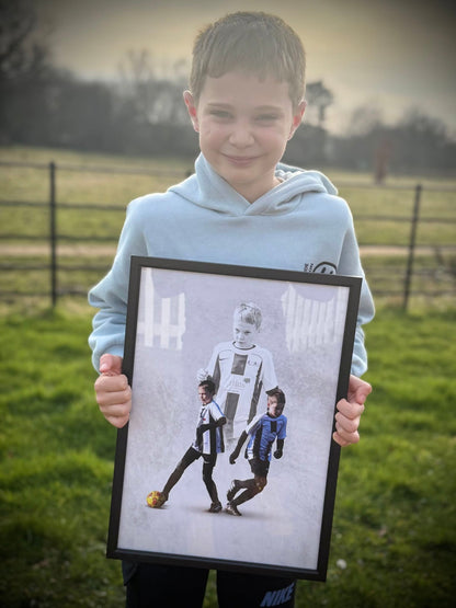 Personalised Football Poster