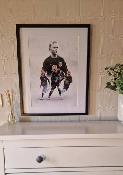 Personalised Football Poster