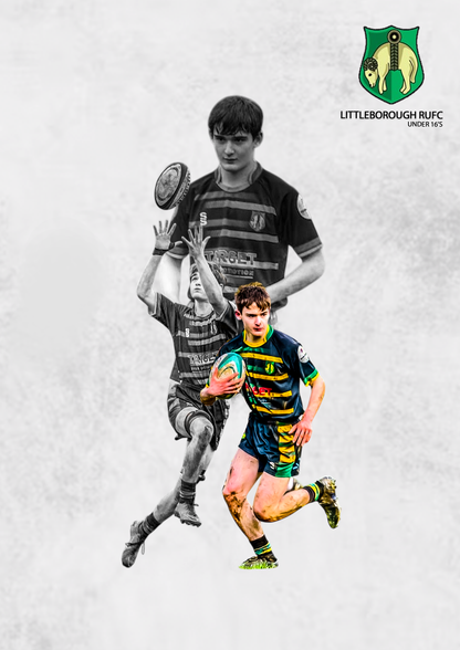 Personalised Rugby Poster