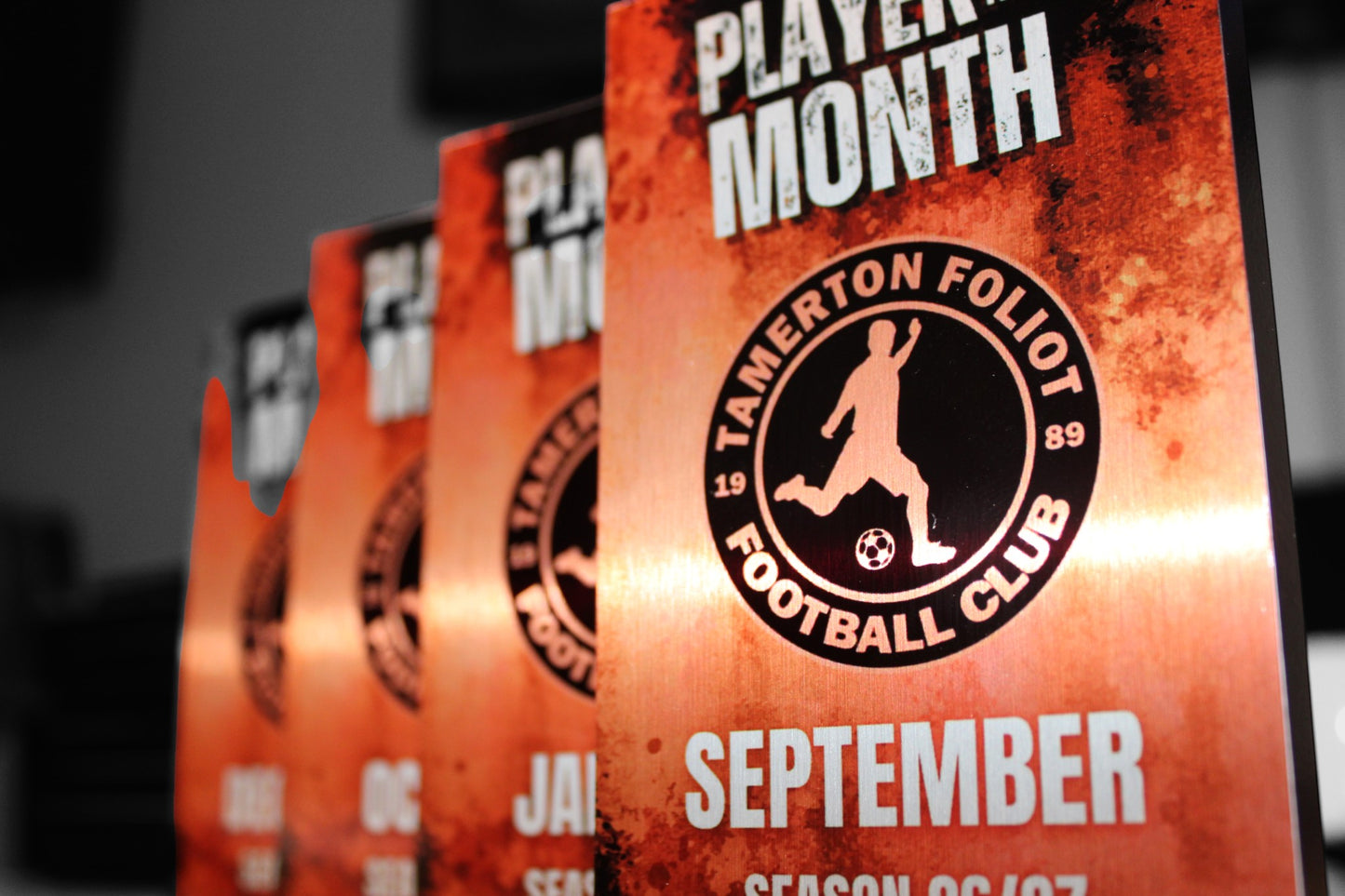 Player of the Month Team Subscription – Award & Image Design Delivered Monthly