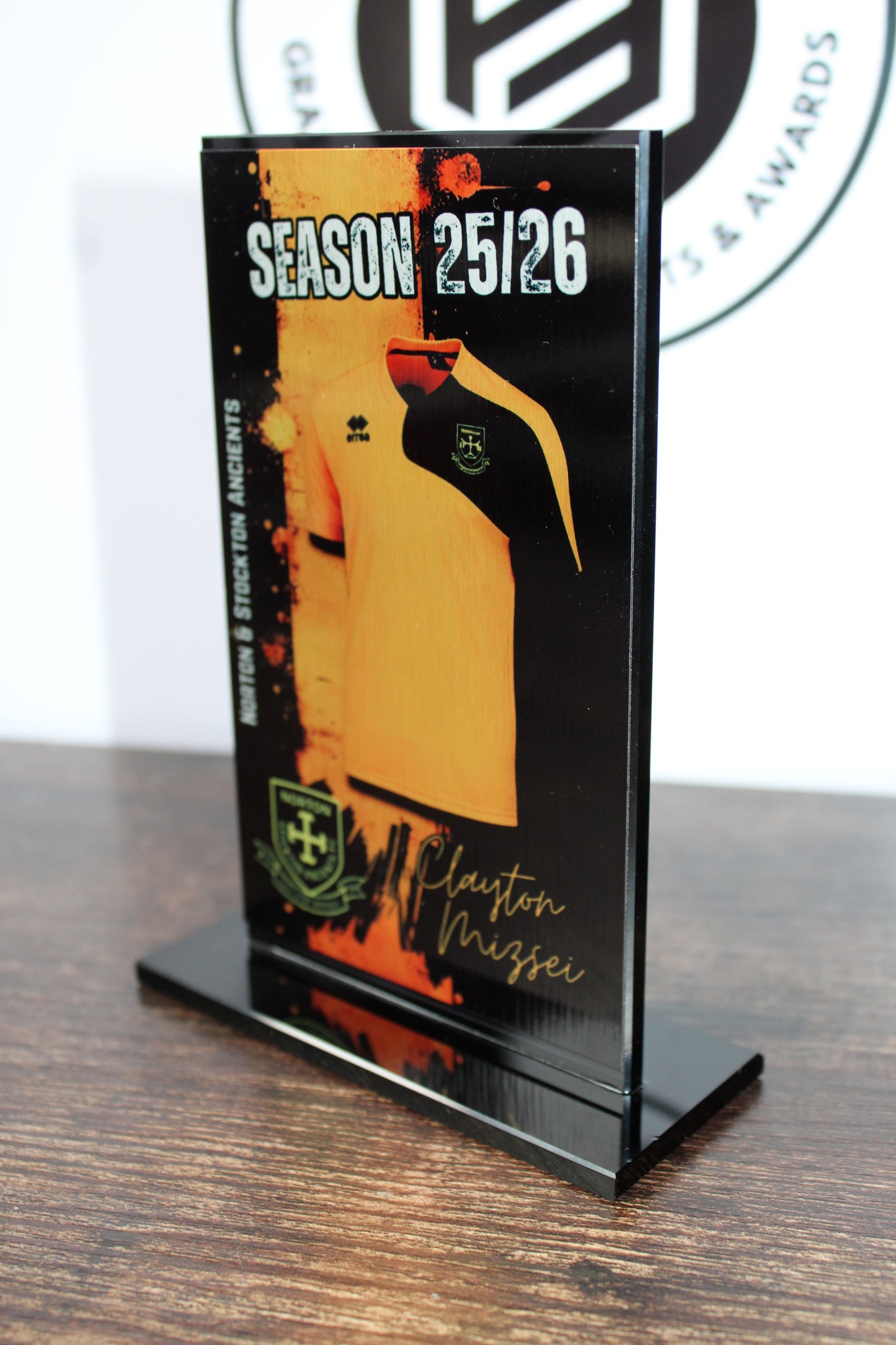 Glass Award - Jet Black