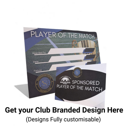Club Branded High Quality Certificates