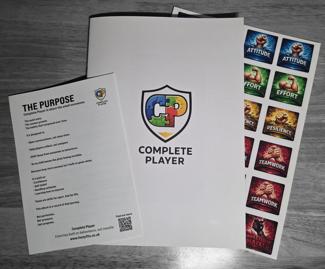 Complete Player - A Mindset Development Journey *Includes FREE A3 Poster Design*