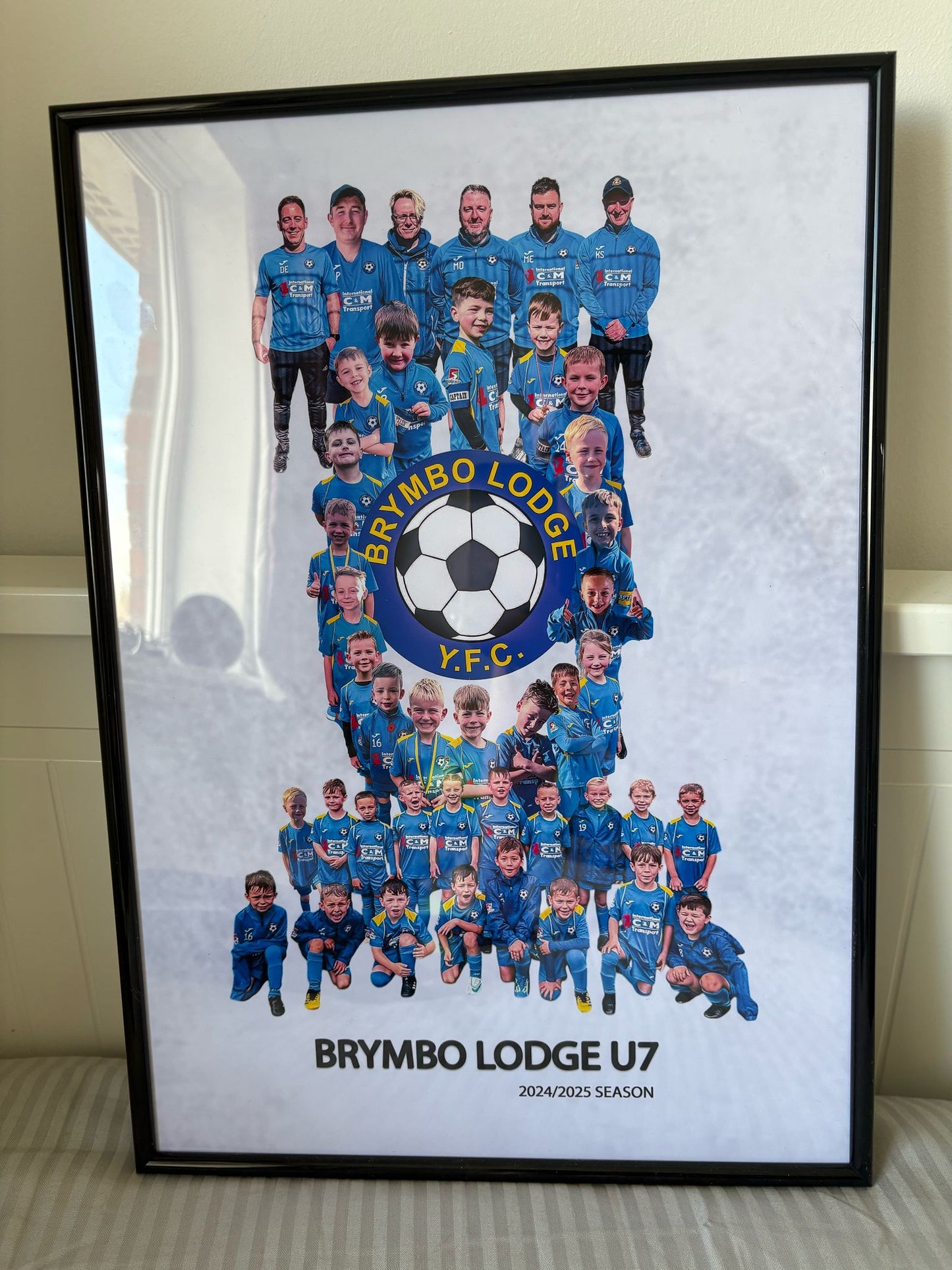 Football Team Sports Poster
