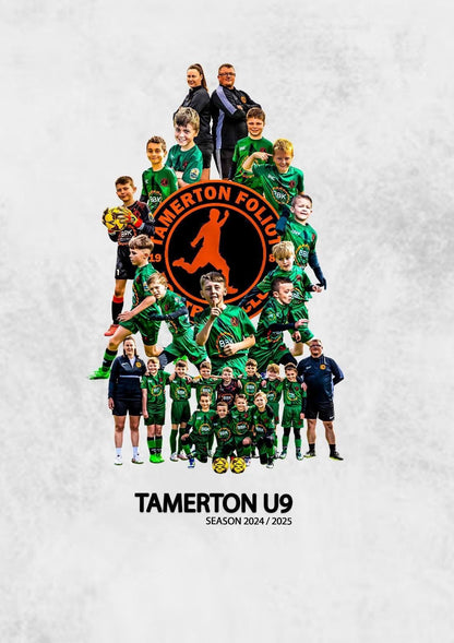 Football Team Sports Poster